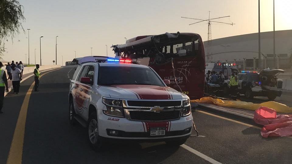 Eight Indians among the 17 dead in UAE bus accident.