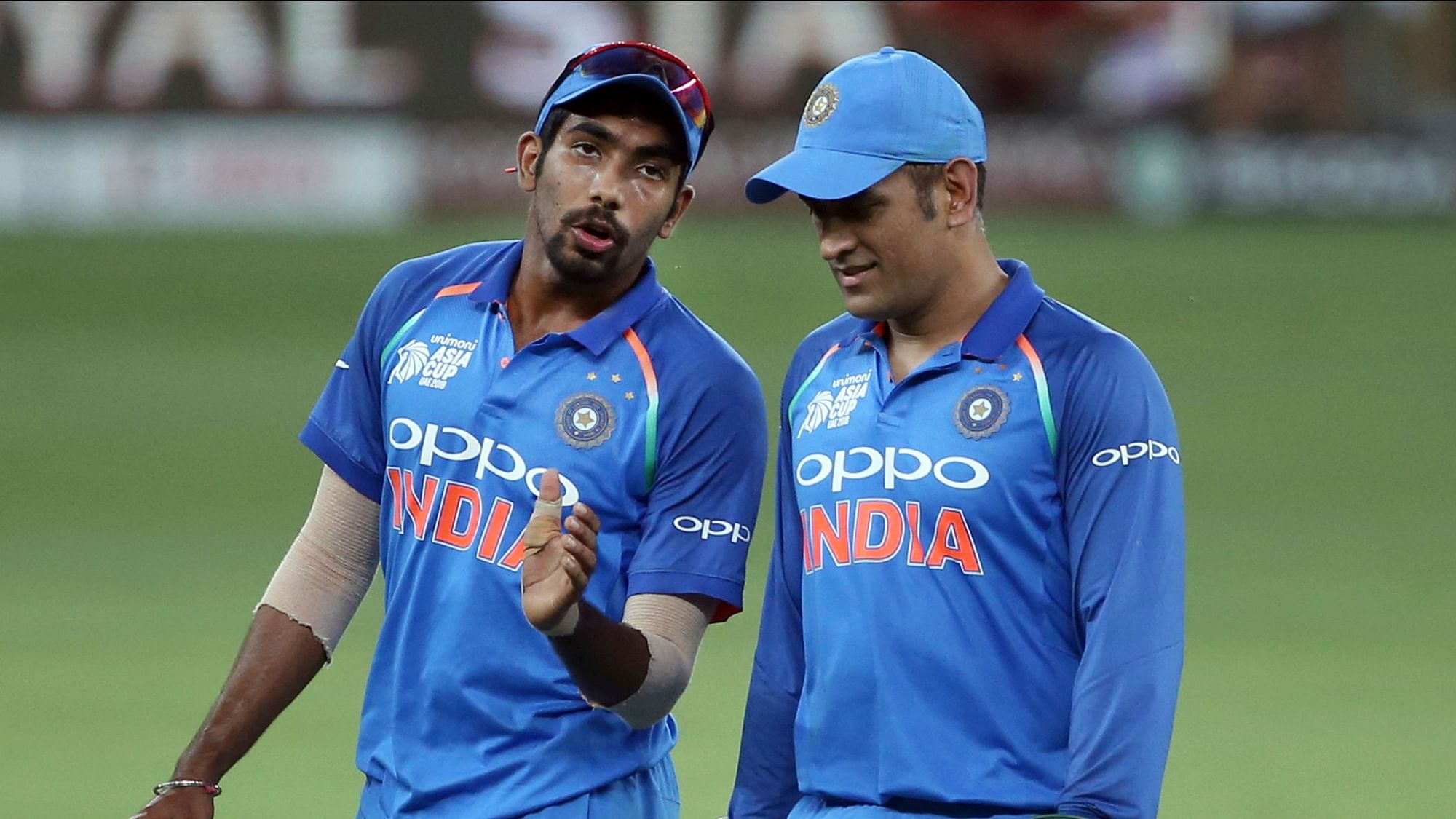 Jasprit Bumrah has spoken out in support of MS Dhoni and his innings against West Indies.