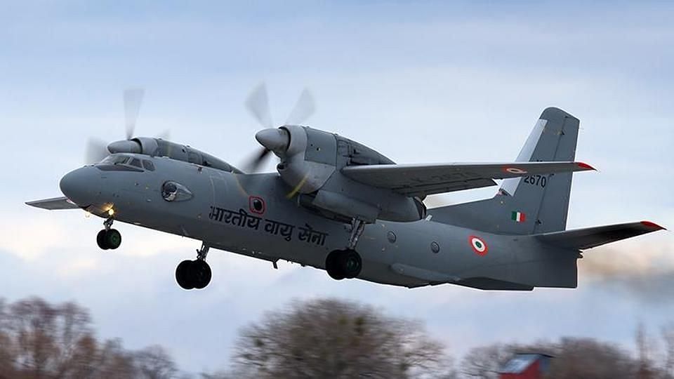 An AN-32 transport aircraft went missing on Monday afternoon.