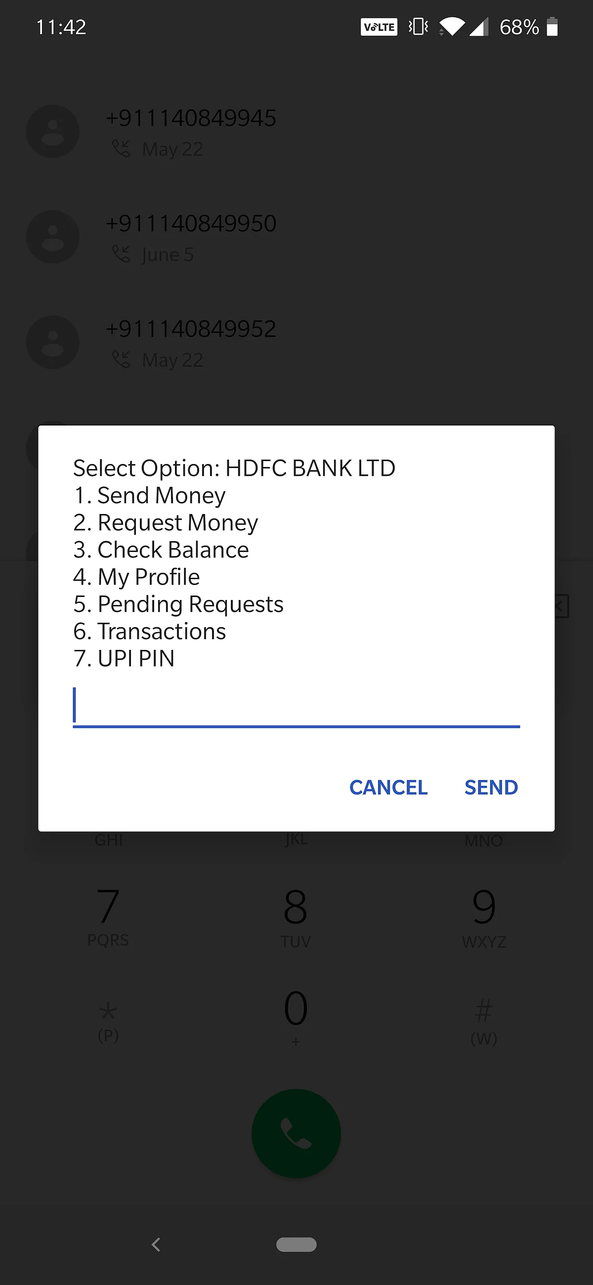 You will first need to download BHIM,Paytm or any other UPI app on your smartphone.