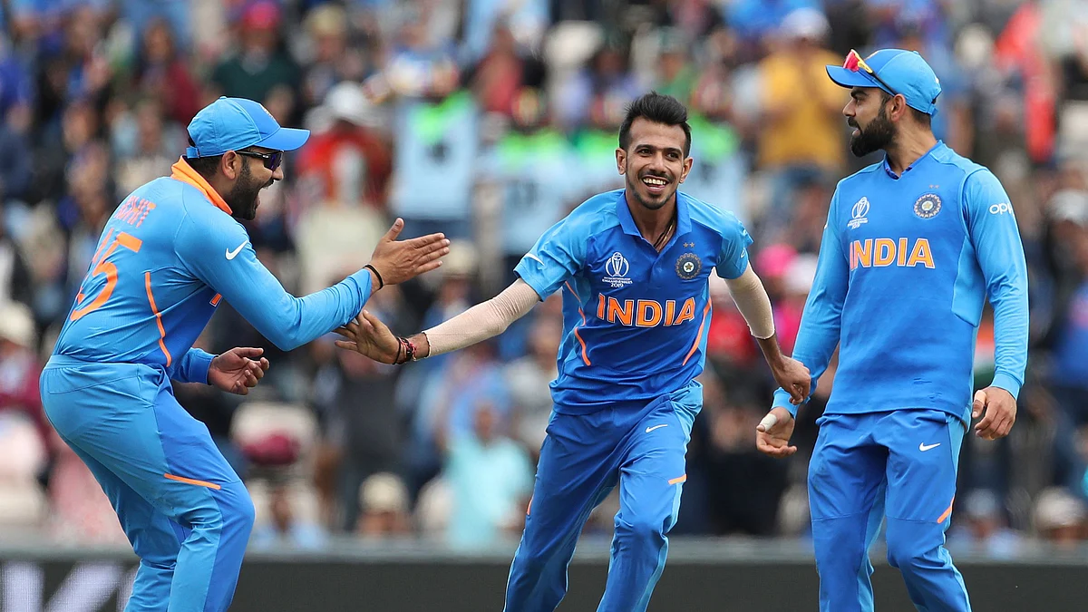 Yuzvendra Chahal picked up four wickets in India’s ICC World Cup match against South Africa.