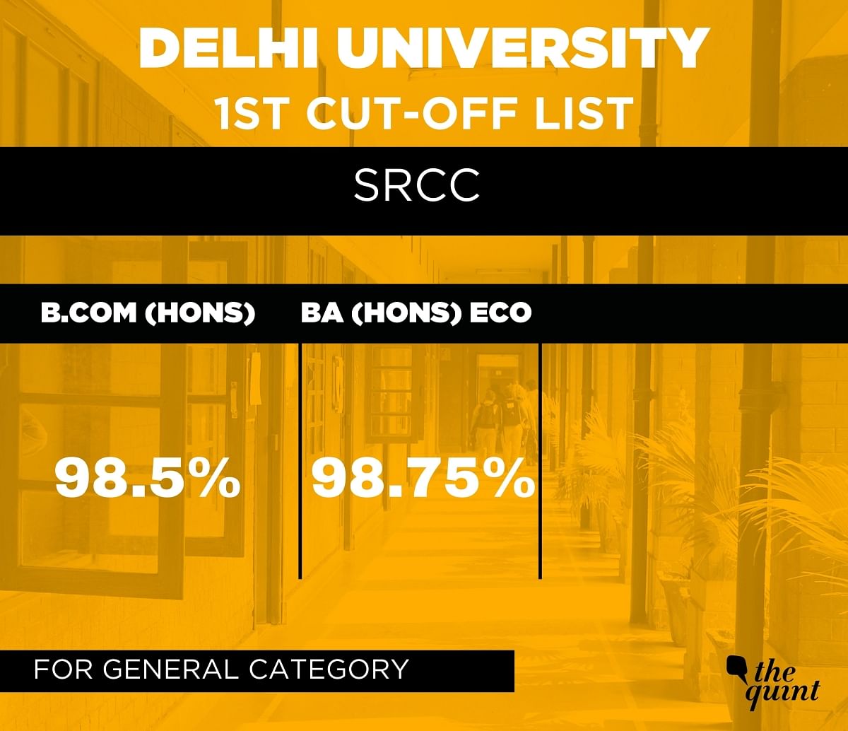 A total of 2,58,388 paid applications were received at DU this year, a drop of around 20,000 from last year.