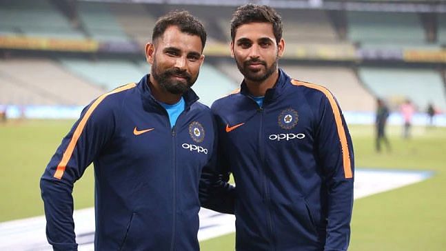 Mohammad Shami has replaced Bhuvneshwar in the playing XI.