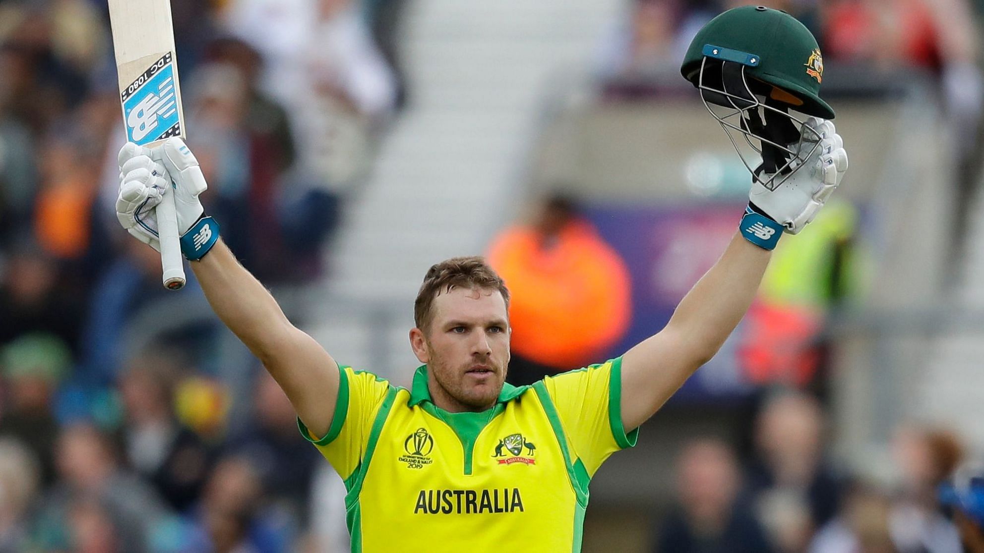 Aaron Finch scored his second 150 plus score this year.