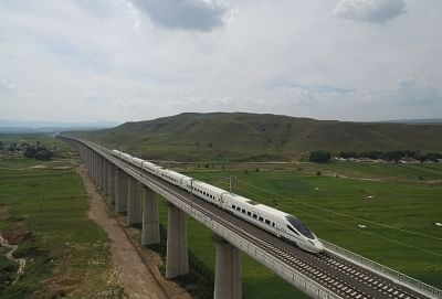 high speed rail. (Xinhua/Wang Zheng/IANS)