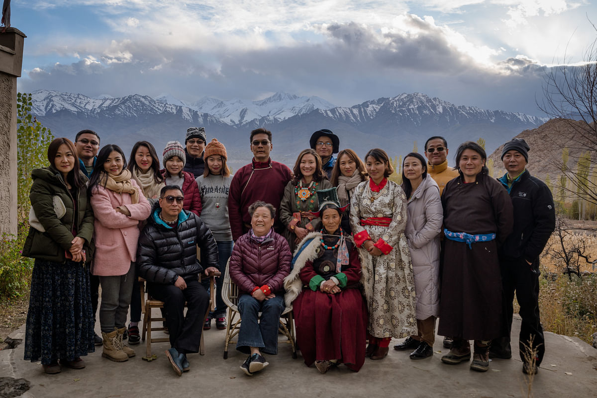 My husband, Mo Xi, is Chinese, and I am from Ladakh. Once we look beyond stereotypes, we are all the same.