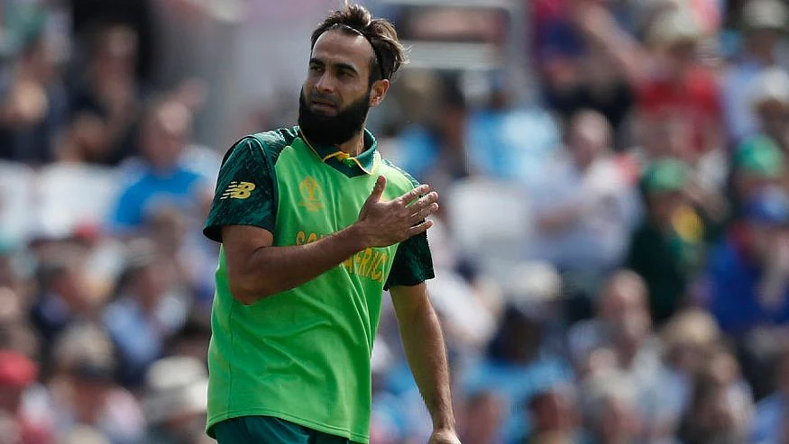 Playing his 100th game for South Africa, Tahir picked up two wickets including the one off Shakib. 