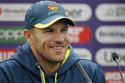 London: Australian skipper Aaron Finch during a press conference ahead of his team