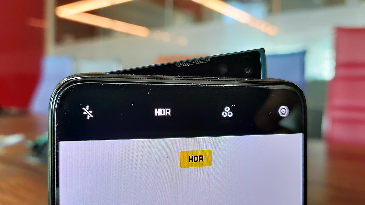 Shark fin camera. That’s what Oppo is calling it.