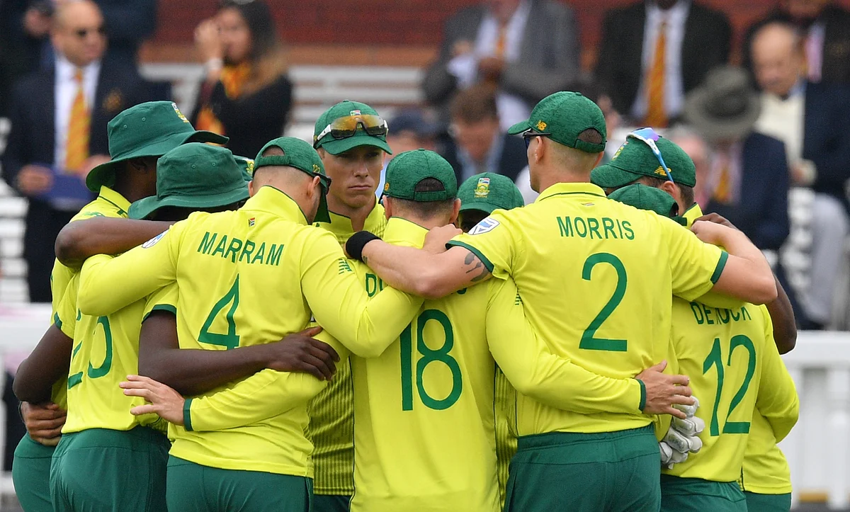 Ali Bacher can’t hide the pain as South Africa go down at the ICC World Cup in England.