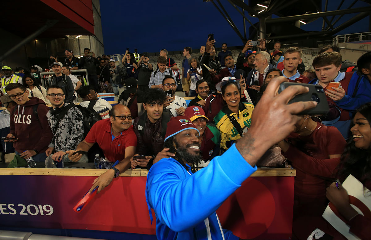 “I’m definitely up there,” said Chris Gayle when asked where he would rate himself among the greats of WI cricket.
