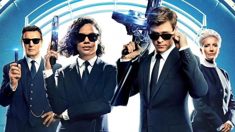 Will Tessa Thompson and Chris Hemsworth save the world and the latest Men In Black film? Find out.