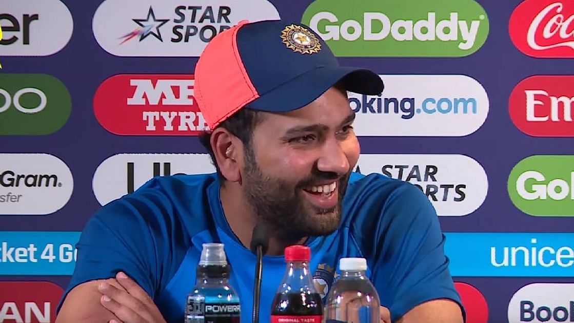 Asked if he was surprised to see Rishabh at  No 4 when  Hardik Pandya was more suitable for the role, Rohit Sharma’s answer was laced with sarcasm.