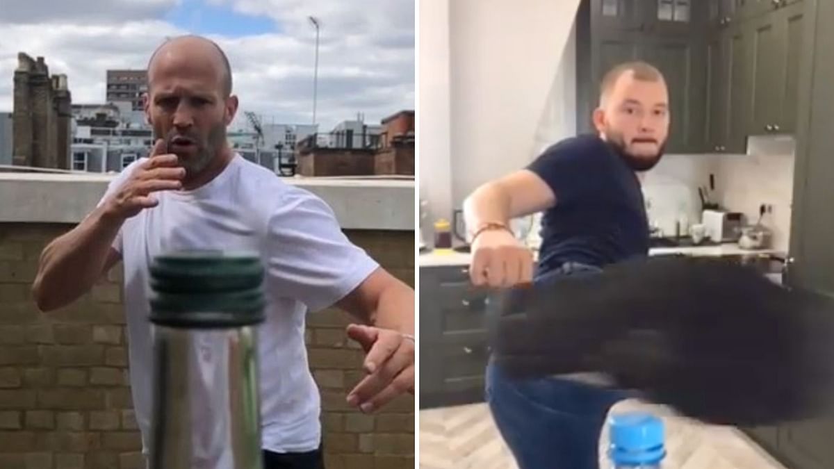 From Mayer to McGregor, Celebs Are Acing the #BottleCapChallenge