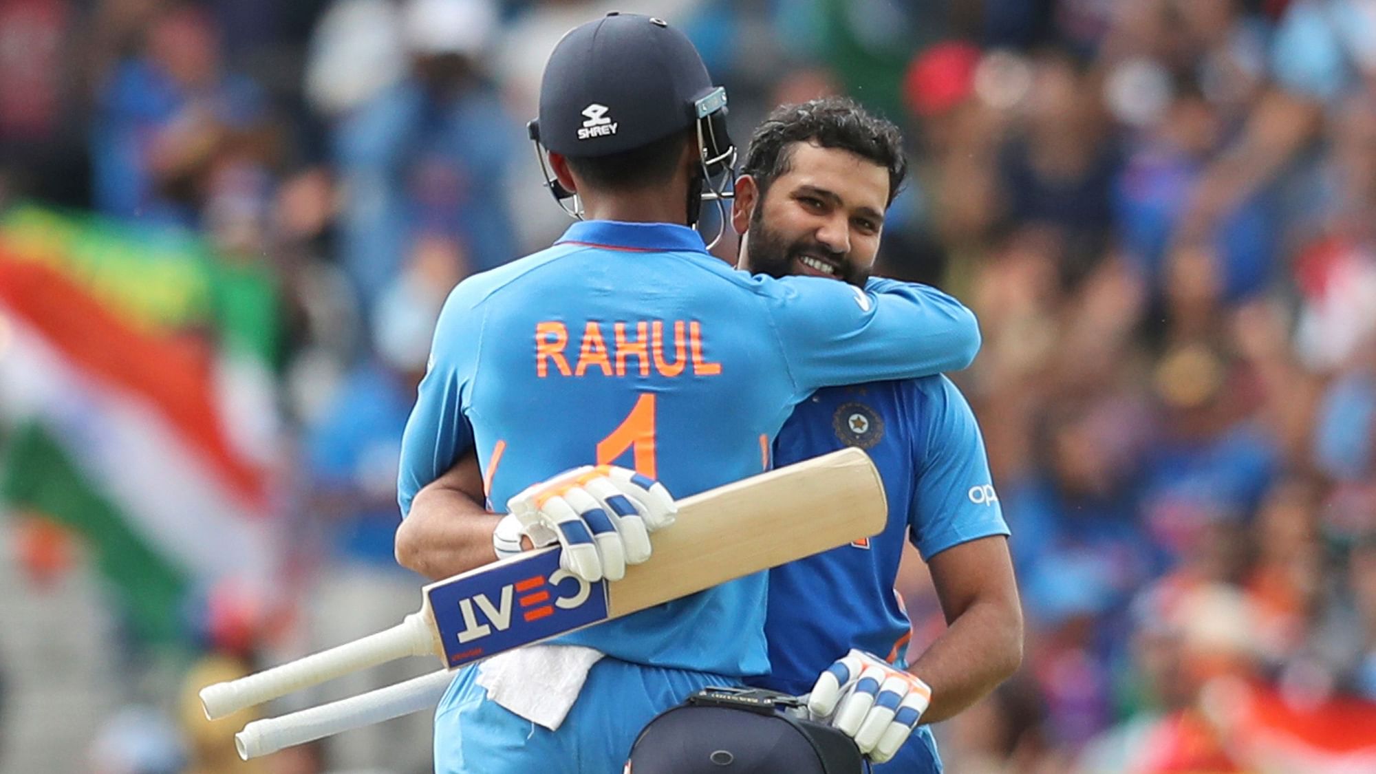 Rahul and Rohit’s partnership against Sri Lanka on Saturday would become India’s highest opening stand in World Cup matches.