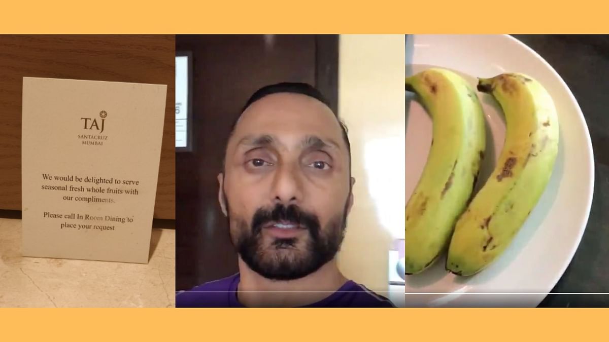 JW Marriot Fined Rs 25K for ‘Tax’ on Bananas Ordered by Rahul Bose