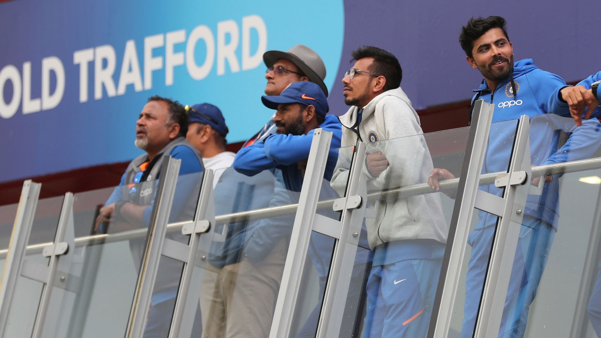 India had New Zealand at 211/5 before rain stopped play in the first semi-final of the 2019 ICC World Cup.