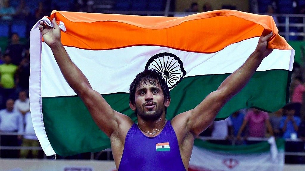 Bajrang, who competed in the 65 kg category, had a walkover over his opponent Harphul Singh.