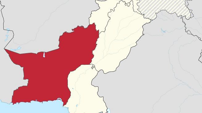 Map of Balochistan used for representational purposes.