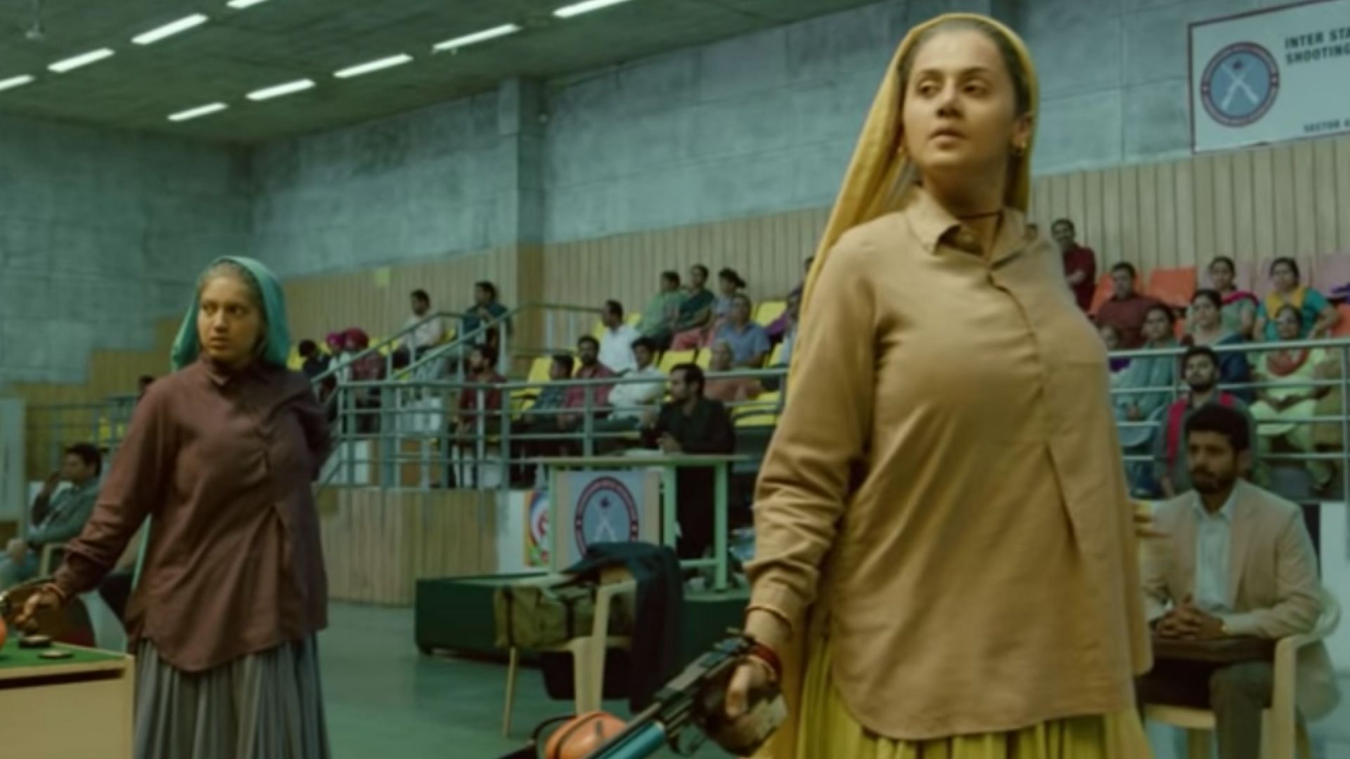 Bhumi Pednekar and Taapsee Pannu play the world’s oldest sharpshooters in <i>Saand Ki Aankh.</i>