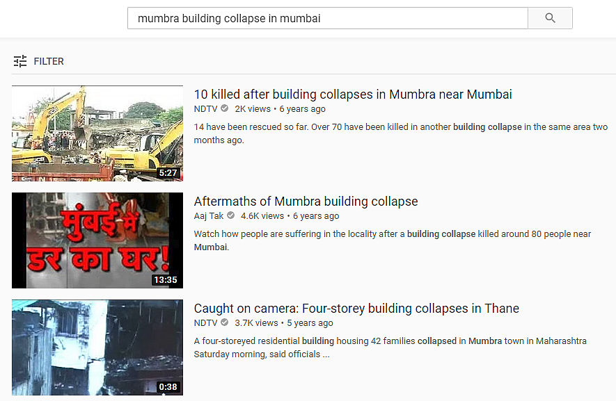 YouTube keyword search led us to a NDTV video.