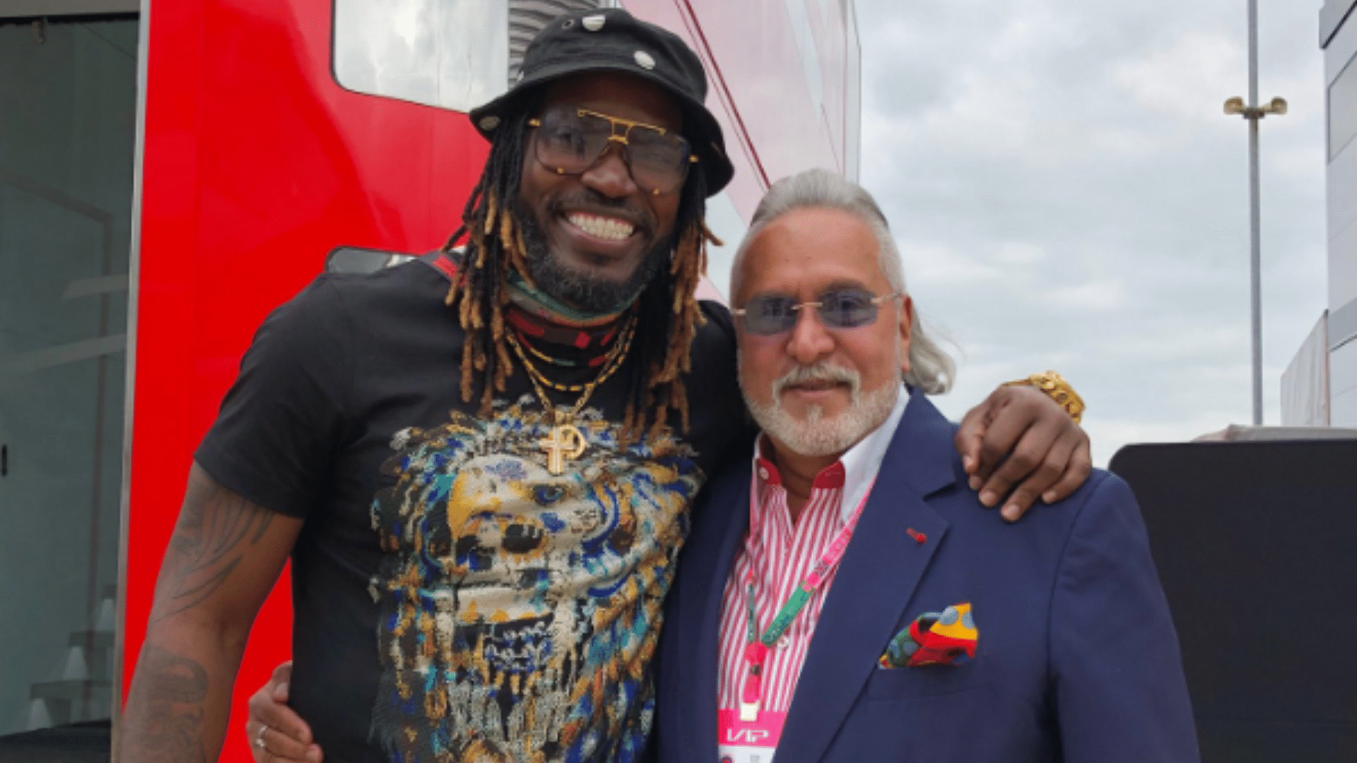 Twitter users troll liquor tycoon Vijay Mallya after West Indies batsman Chris Gayle posted a picture with him.