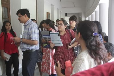 Delhi University on Monday night released its third cut-off list for undergraduate courses with Commerce courses still up for grabs. (Photo: IANS)