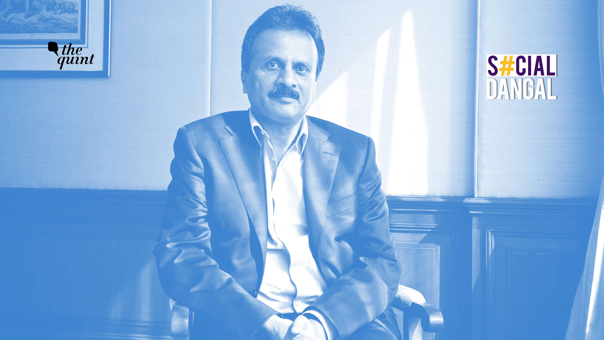 File image of Cafe Coffee Day Owner VG Siddhartha.