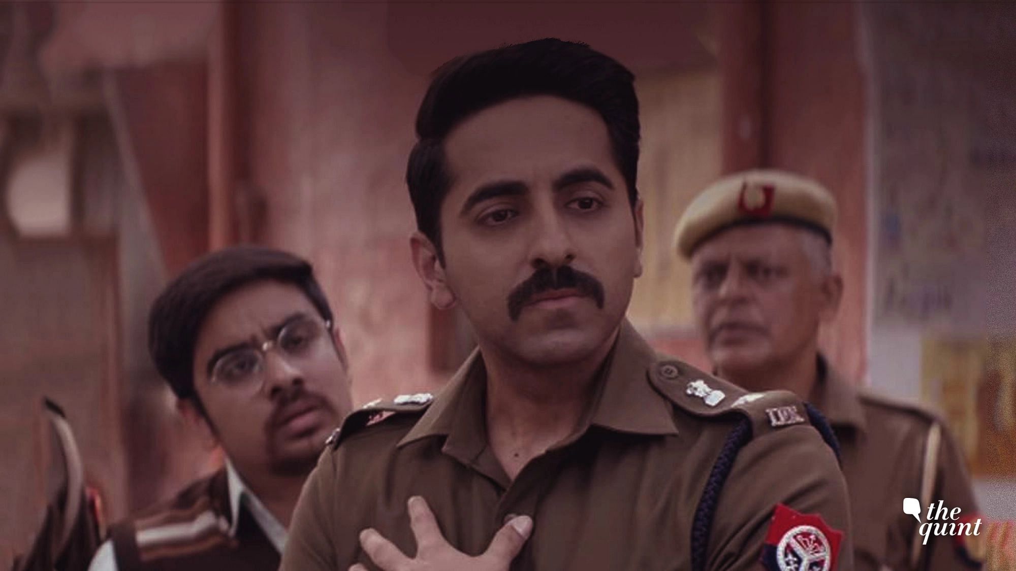 A screenshot from the film ‘Article 15’.