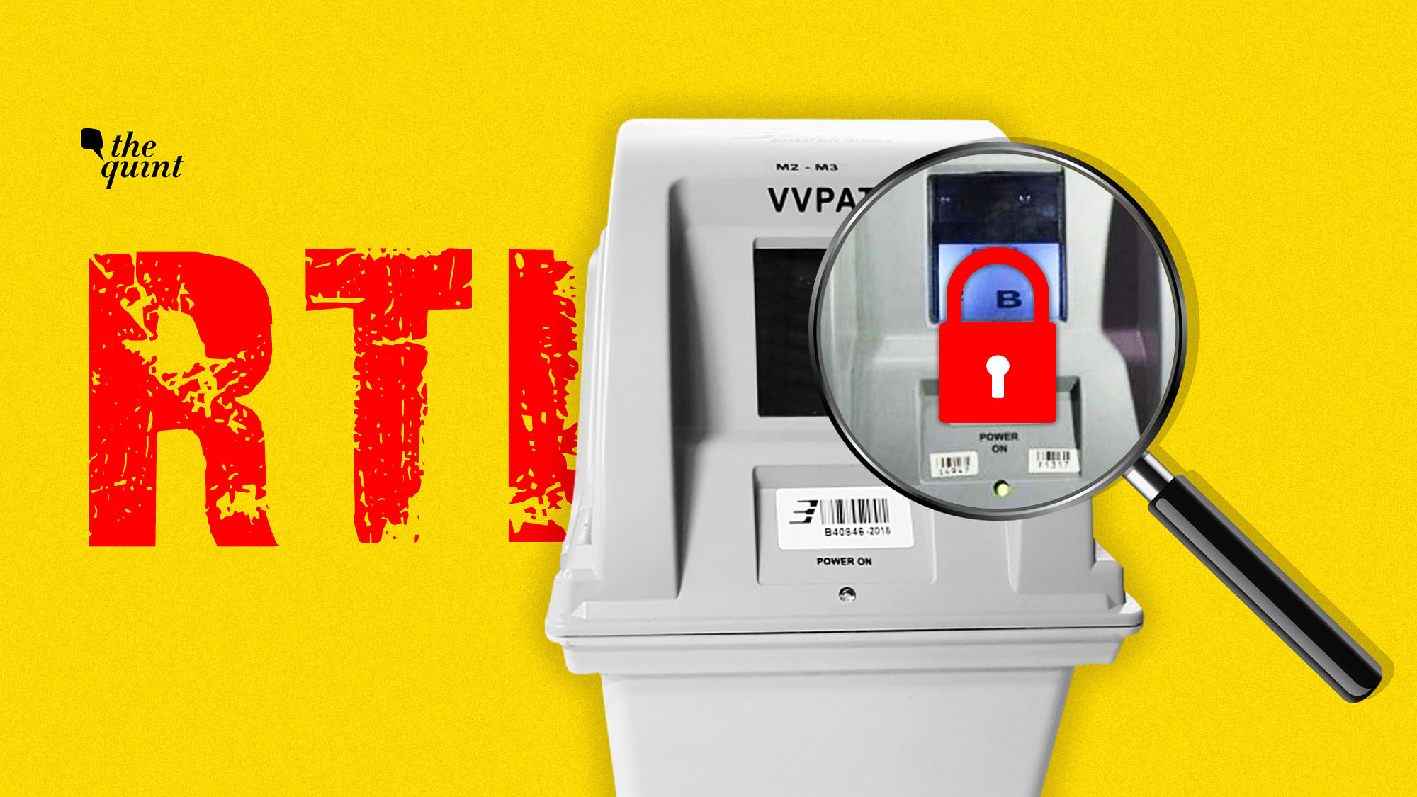 The Election Commission of India has misled the public in its RTI reply to The Quint by refusing to share the VVPAT slip count during the Lok Sabha Election 2019. &nbsp;