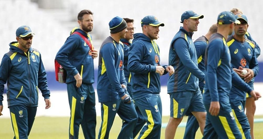 The Australian team had a light practice session on Monday, 8 July.