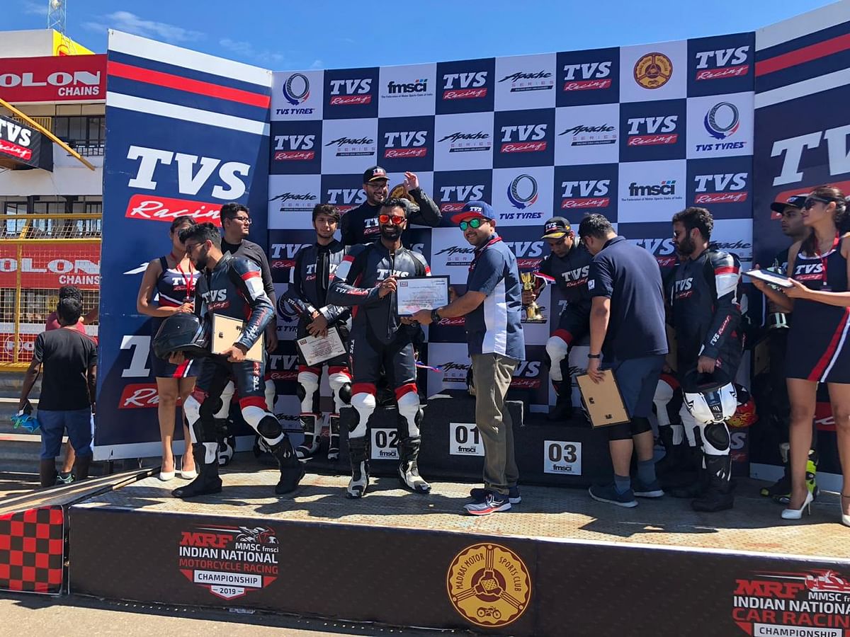 The TVS Young Media Racer Championship is a racing program that offers auto journalists a taste of motor sport.