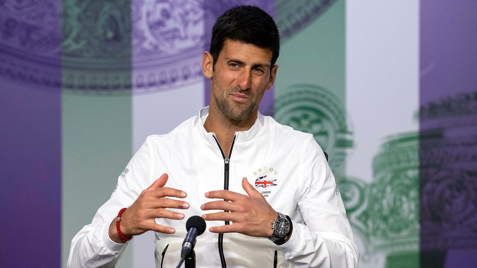 Novak Djokovic has vowed to convince fans that he is not public enemy number one.