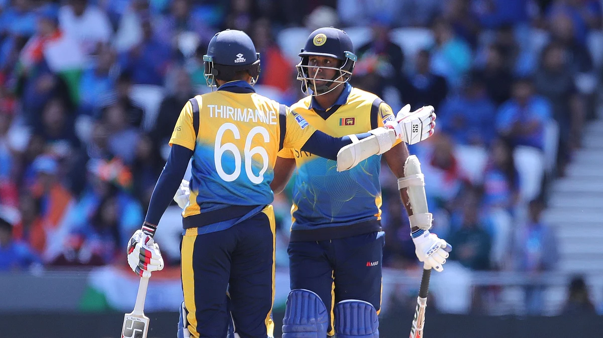 Thirimanne and Mathews added a 124-run stand for the fifth wicket.