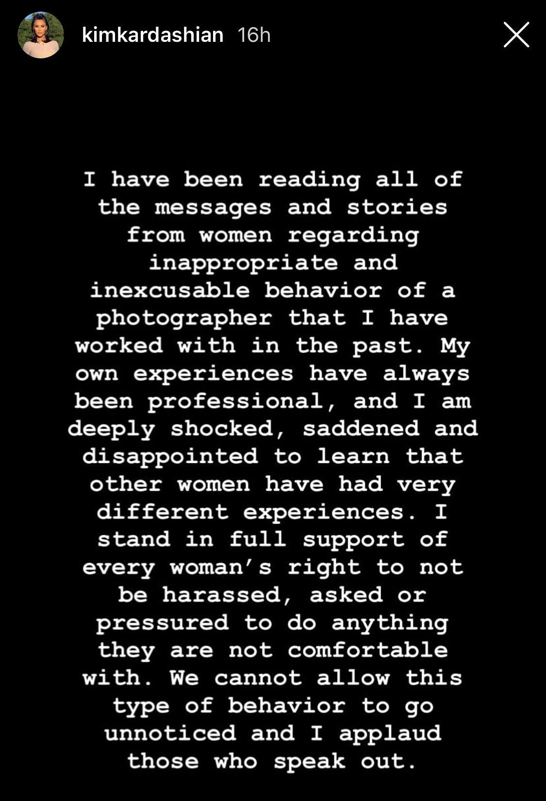 Diet Prada sharing stories of women who have had experienced predatory behavior from renowned photographers 