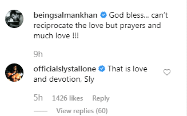Salman Khan shared a video of a special fan on Instagram.