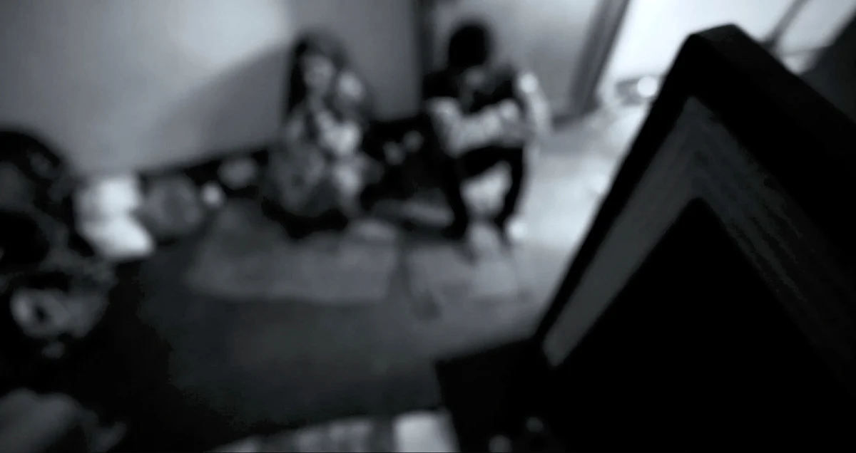 The family live in a one-bedroom house.