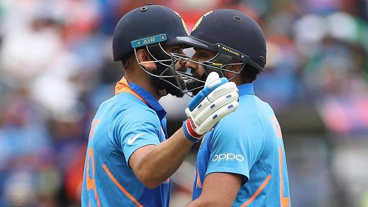 Kohli retained the top position among batsmen while his deputy Rohit bridged the gap at No. 2 following his record five World Cup tons.