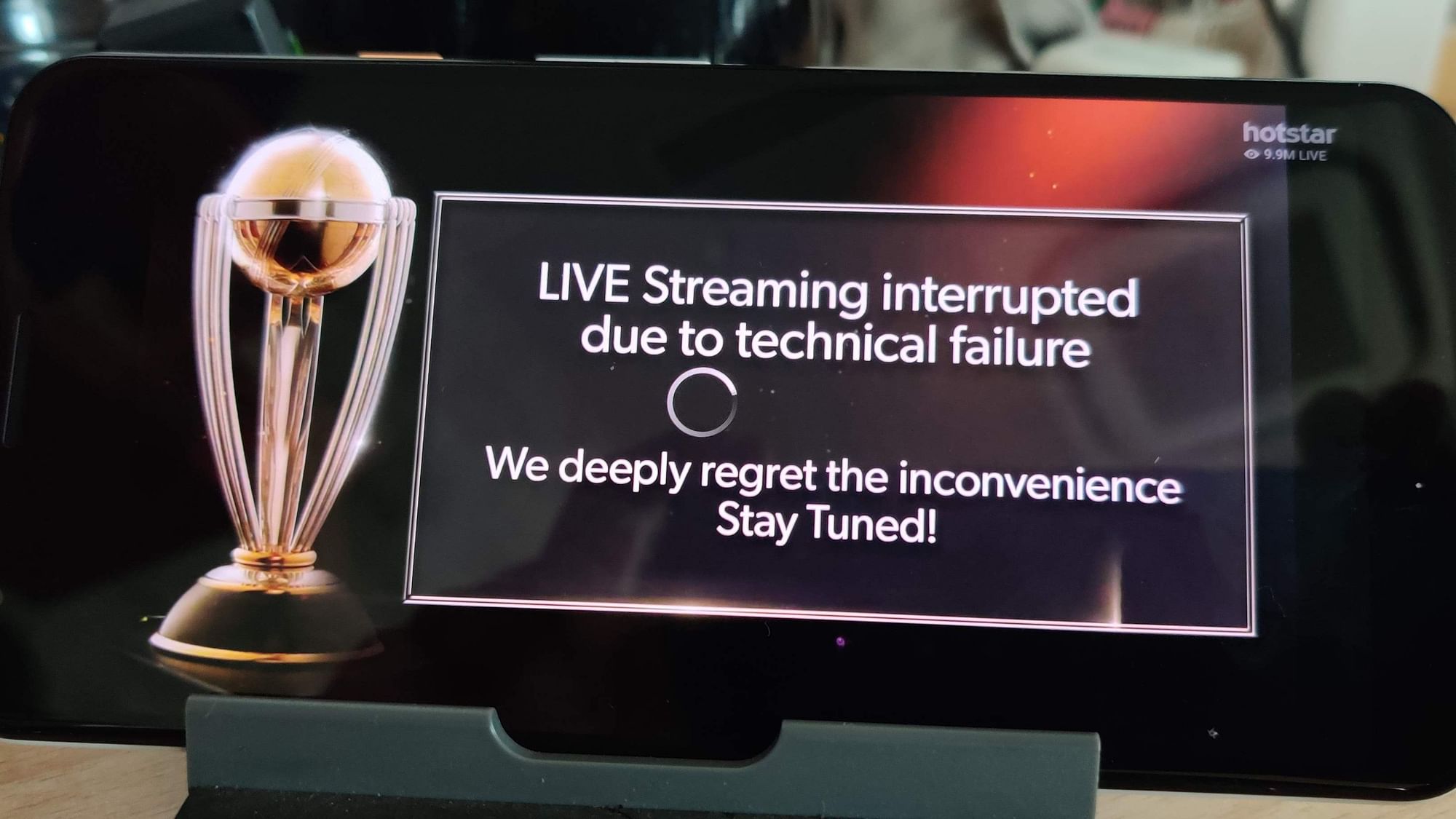 ICC Cricket World Cup 2019 Hotstar Streaming Went Offline During India vs New Zealand World Cup 2019 Semi Final Match