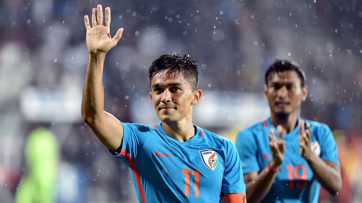 Sunil Chhetri Named AIFF Player of Year for Sixth Time 
