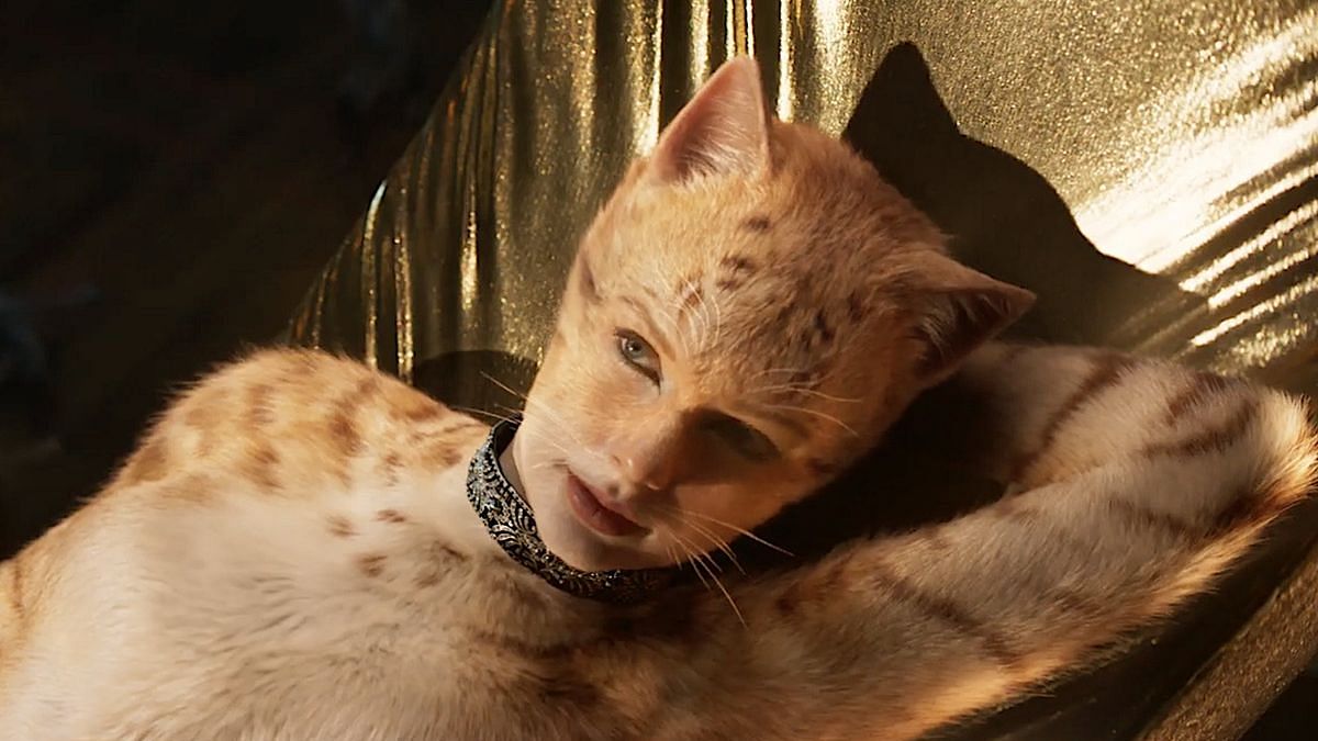 Taylor Swift in a still from Cats.