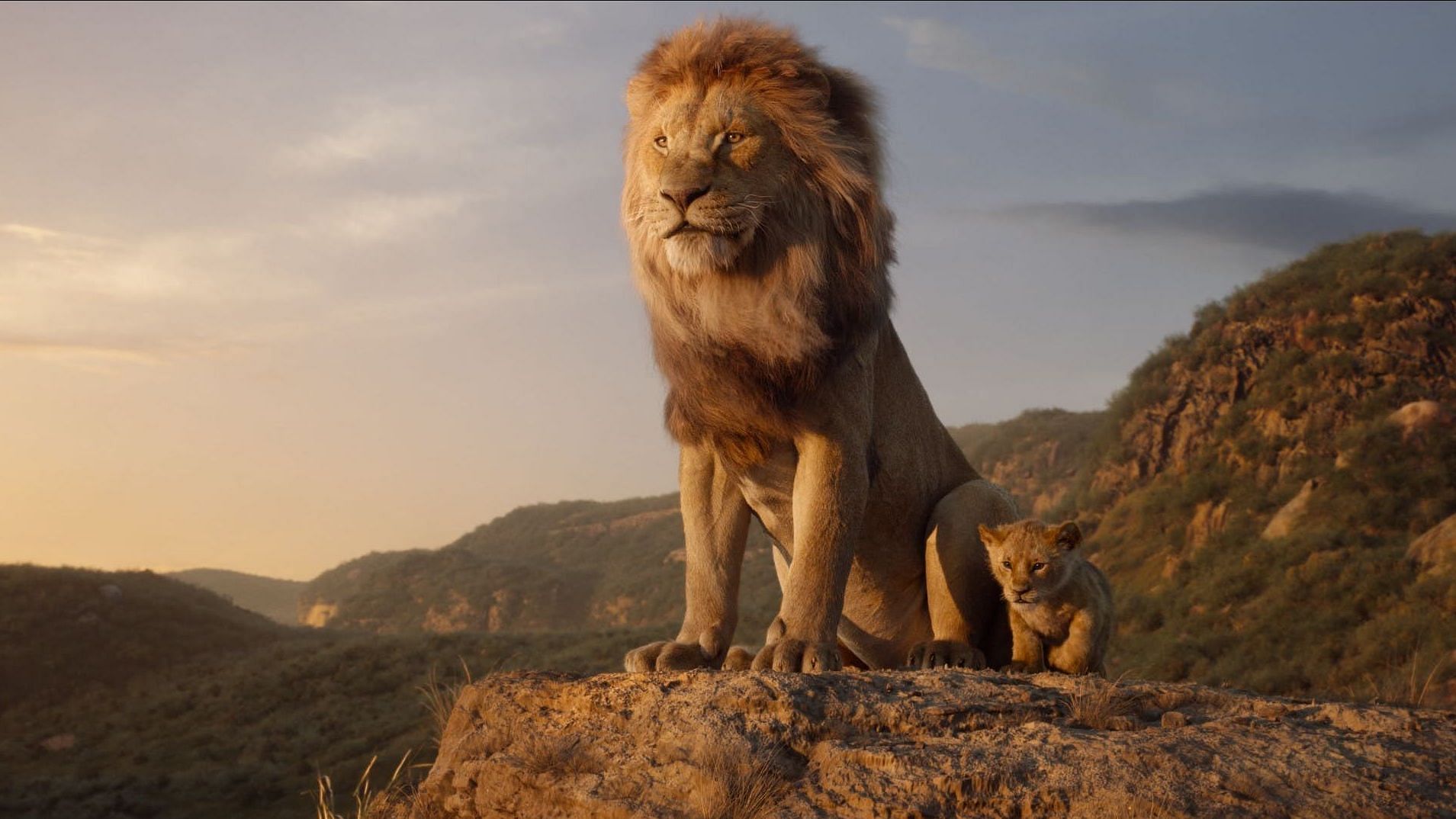 A still from <i>The Lion King</i>.