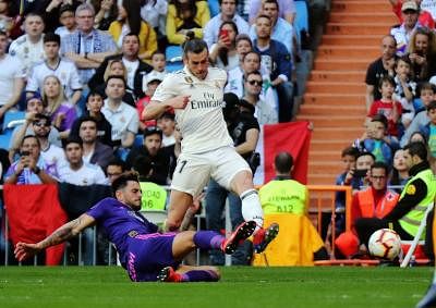 MADRID, March 17, 2019 (Xinhua) -- Real Madrid