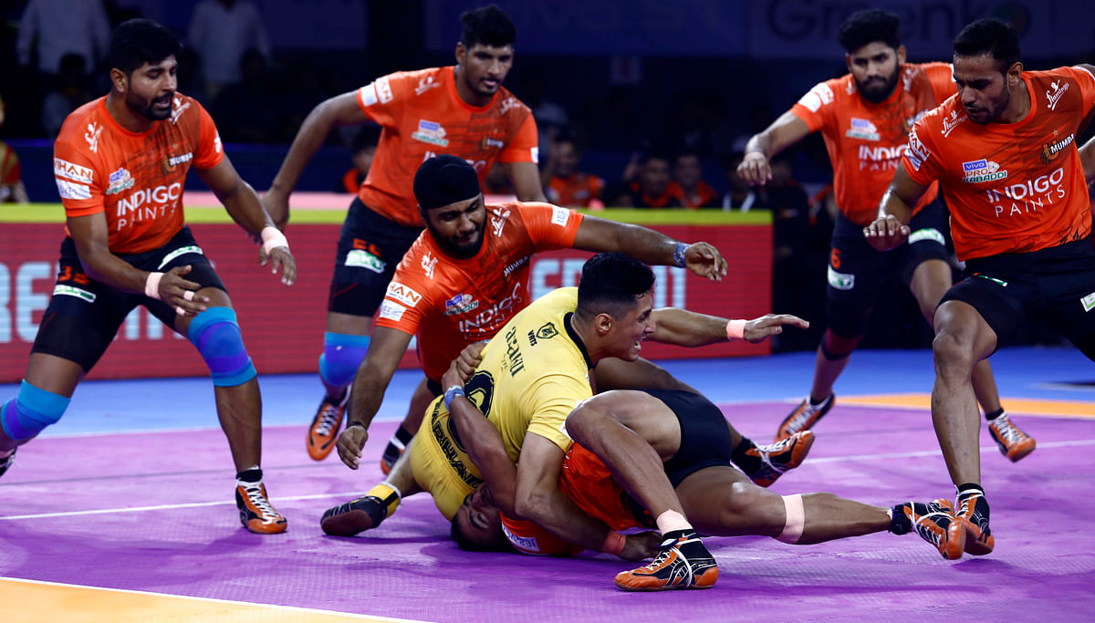 U Mumba had the lead at the half-time 17-10. In the next half, they focused more on the attack and bagged 14 points.