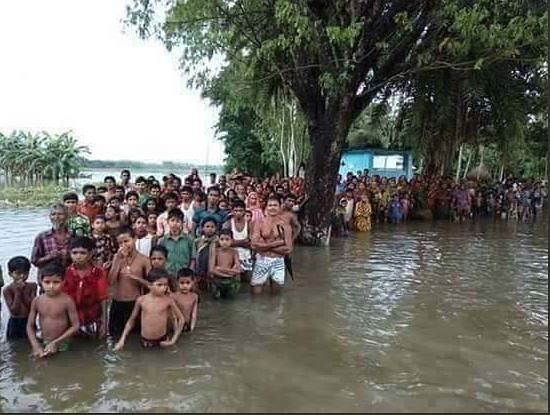Of the many photos of the Assam floods on social media, not all are from Assam or not from the recent floods.