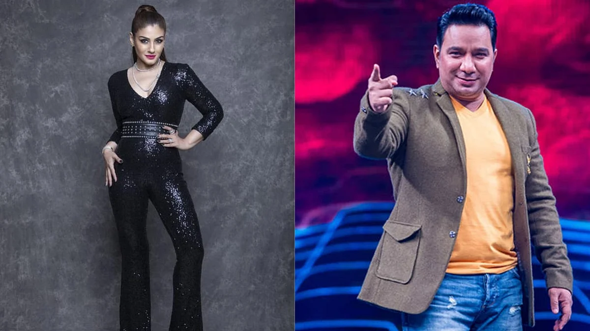 Judges for <i>Nach Baliye </i>Season 9, Raveena Tandon and Ahmed Khan.