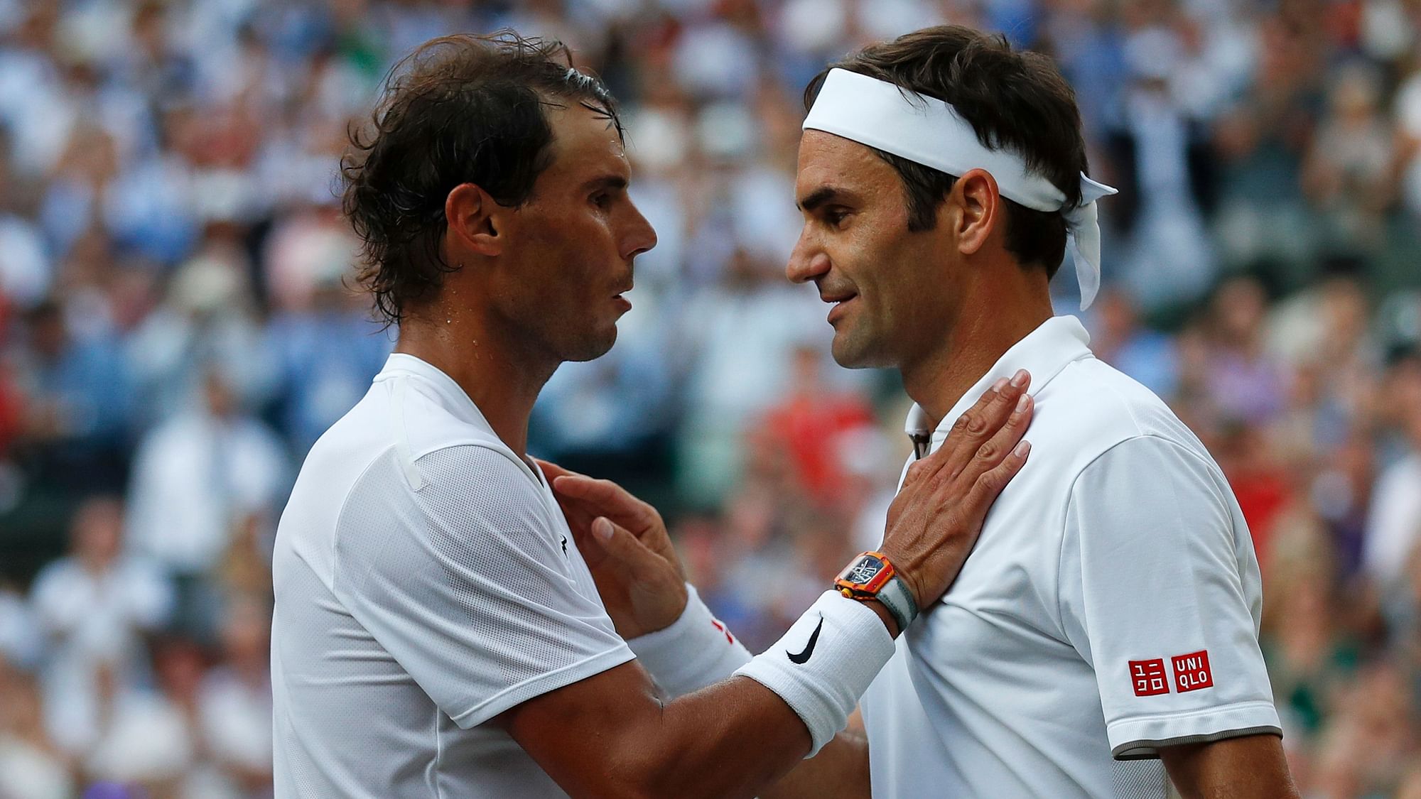 Roger Federer defeated Rafael Nadal 7-6 (3), 1-6, 6-3, 6-4 in a hard-fought semi-final at the Wimbledon on Friday.