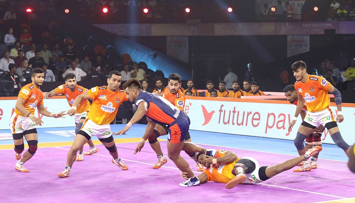 Maninder Singh was the chief architect of Warriors’ win as he scored 14 raid points