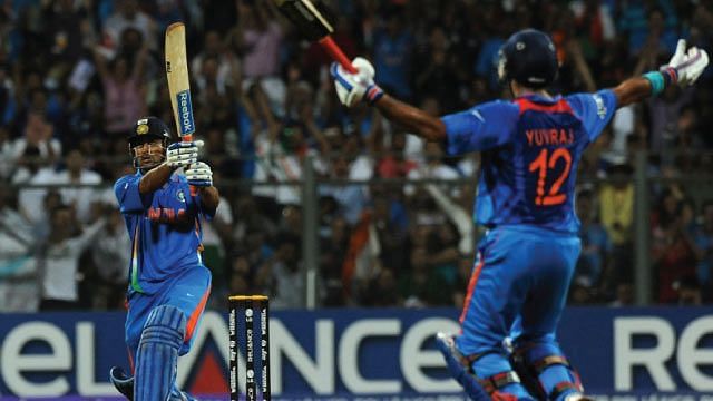 MS Dhoni helped India win the 2011 World Cup with his unbeaten knock against Sri Lanka in the final.