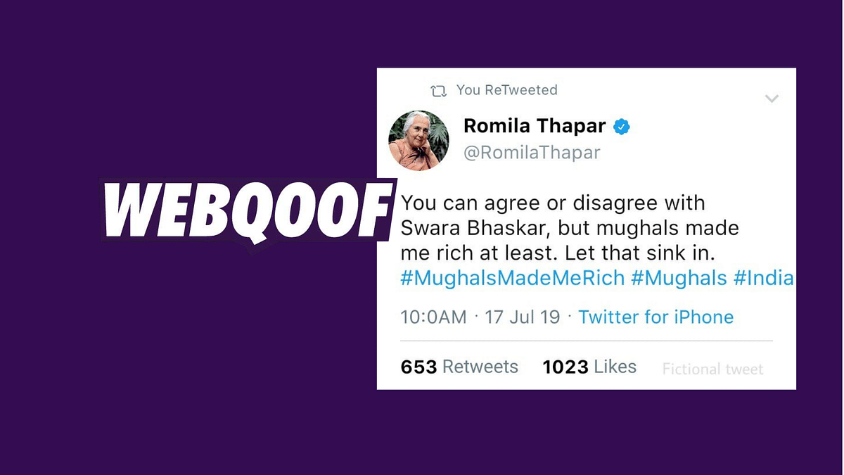 Beware of Fake Tweets Attributed to Swara Bhasker & Romila Thapar